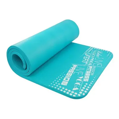 Podložka na cvičení Lifefit Yoga Mat Exclusiv plus tyrkysová