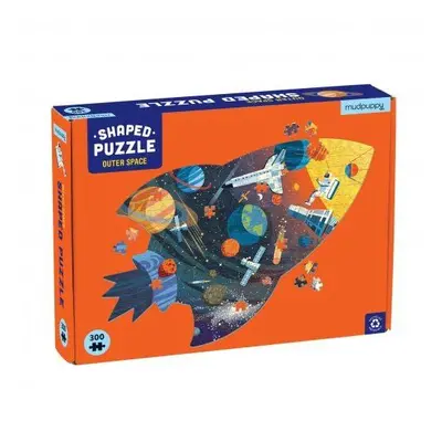 Puzzle Tvarované puzzle - Vesmír (300 ks)