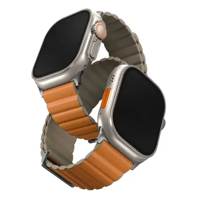 Řemínek Uniq Revix Premium Edition Reversible Magnetic řemínek pro Apple Watch 49/45/44/42mm ora