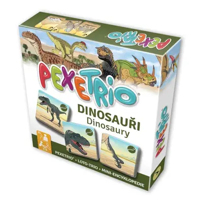 Společenská hra Pexetrio Dinosauři