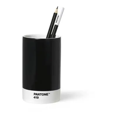 Stojánek na tužky PANTONE porcelánový, Black 419