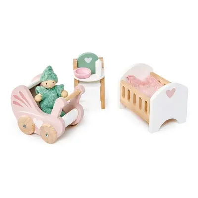 Nábytek pro panenky Tender Leaf Dolls House Nursery Set