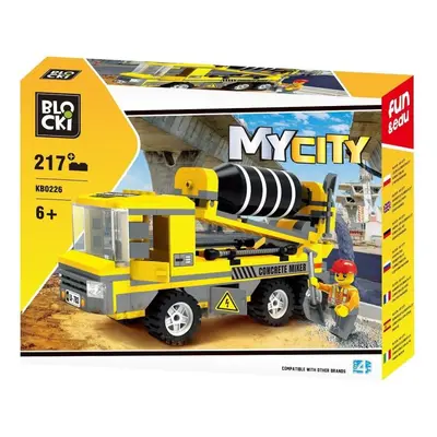 Stavebnice Blocki MyCity Cement truck