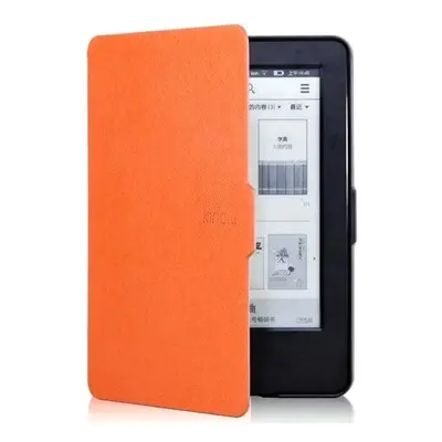 Pouzdro na čtečku knih Durable Lock 394 Amazon Kindle 6 - oranžové, magnet, AutoSleep