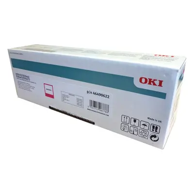 Toner OKI 46490622 purpurový