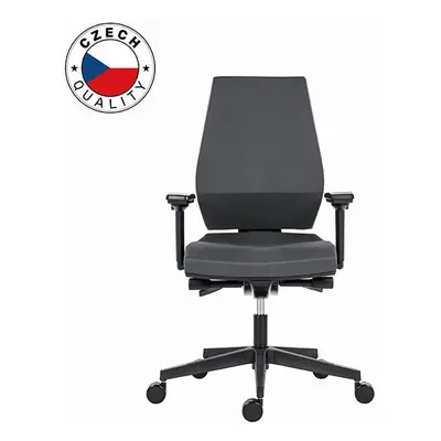 Powerton Kancelářské ergonomické křeslo Sima, Šedé