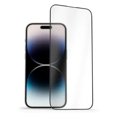 Ochranné sklo AlzaGuard 2.5D FullCover Glass Protector pro iPhone 14 Pro Max