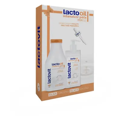 Dárková kosmetická sada LACTOVIT LactoOil Pack 900 ml