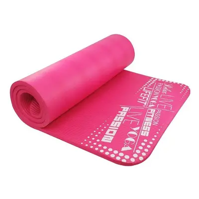 Podložka na cvičení Lifefit Yoga Mat Exclusiv plus růžová