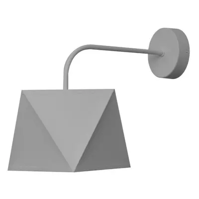 Nástěnná lampa Nástěnné svítidlo ADAMANT 1xE27/60W/230V Šedá