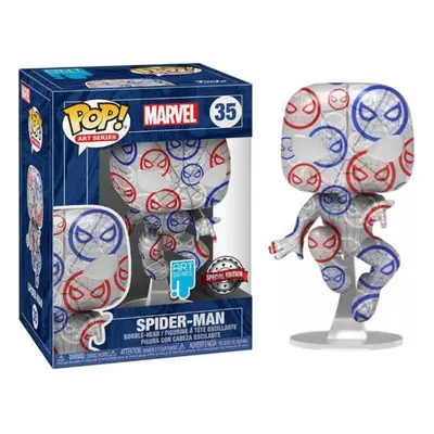 Funko POP Artist Series: Patriotic Age S1- Spider-Man