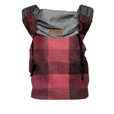 Nosítko ByKay klokanka CLICK CARRIER REVERSIBLE Red Plaid