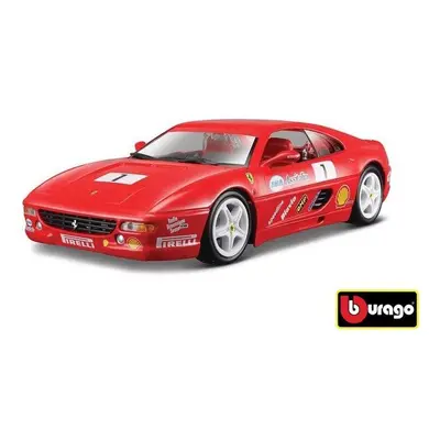 Kovový model Bburago 1:24 Ferrari Racing F355 Challenge Red