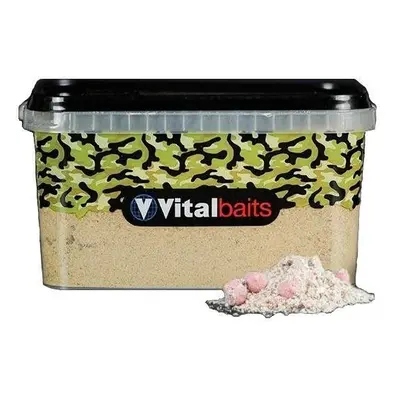 Vitalbaits Vnadící směs Strawberry Nutty Bucket 3kg