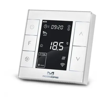 Chytrý termostat MCOHome Termostat pro elektrické topení V2, Z-Wave Plus, bílý