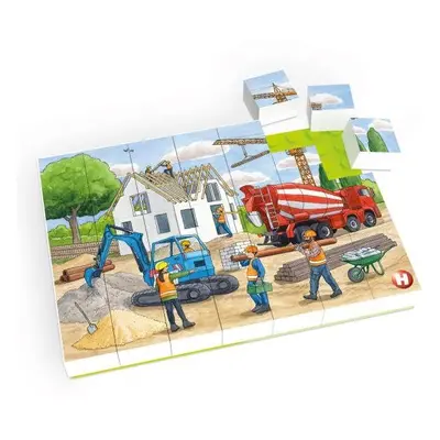 Puzzle HUBELINO Puzzle-Na staveništi