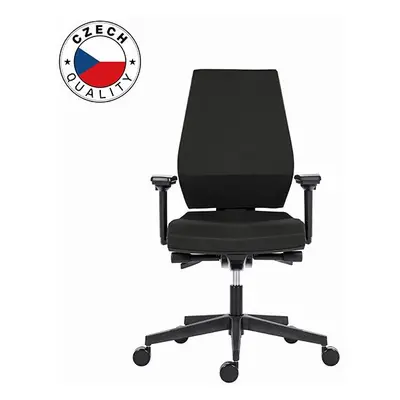 Powerton Kancelářské ergonomické křeslo Sima, Černé