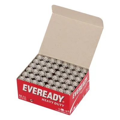 Jednorázová baterie Energizer Eveready AA zinkochloridová baterie 48 ks