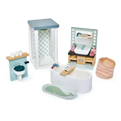 Nábytek pro panenky Tender Leaf Dolls House Bathroom Furniture