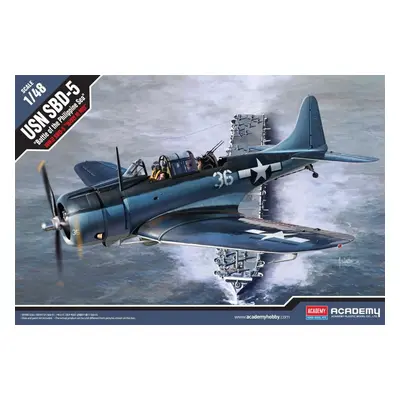 Plastikový model Model Kit letadlo 12329 - USN SBD-5 "Battle of the Philippine Sea"