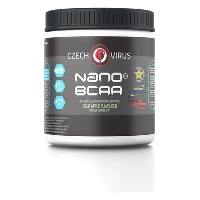 Aminokyseliny Czech Virus Nano BCAA 500 g, sour apple