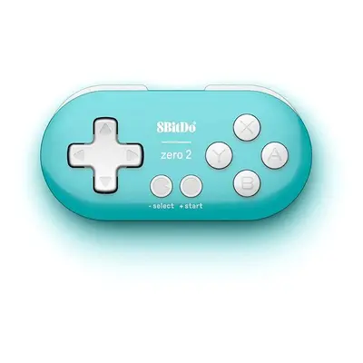 Gamepad 8BitDo Zero 2 Wireless Controller - Turquoise Edition - Nintendo Switch