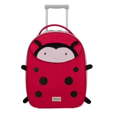 Dětský kufr SAMSONITE Dětský kufr Happy Sammies ECO Upright Ladybug Lally vel. S