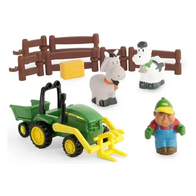 Auto John Deere – Nakládací hrací set