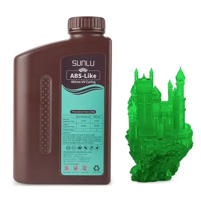 UV resin Sunlu ABS Like Resin Clear Green