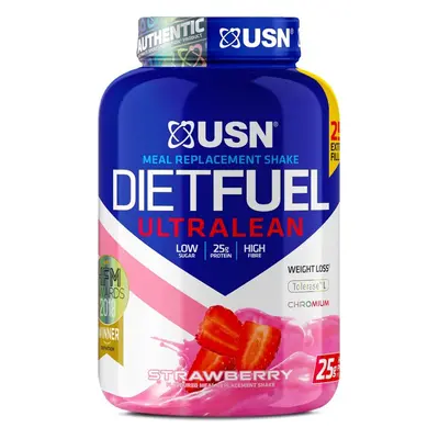 Protein USN Diet Fuel Ultralean, 1000g, jahoda