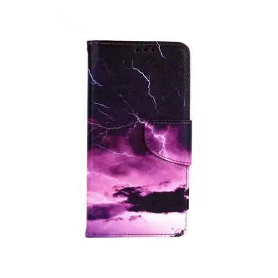 Pouzdro na mobil TopQ iPhone 11 knížkové Bouřka 63737