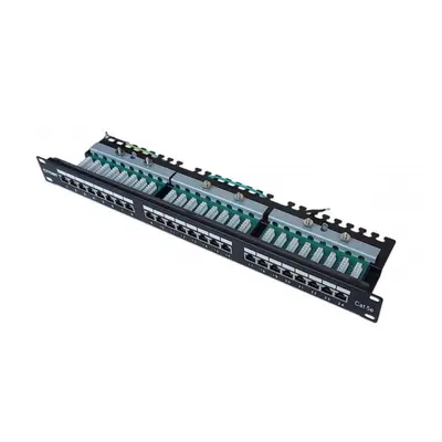 Patch panel CTnet Patch panel 24 port UTP cat.5e, 1U