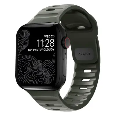 Řemínek Nomad Sport Strap M/L Green Apple Watch 42/44/45/Ultra 49mm