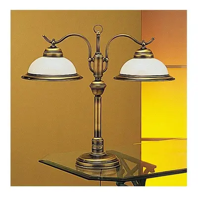 Stolní lampa Jupiter 17 - OG2 - Lampa stolní OPÁL 2xE27/60W/230V