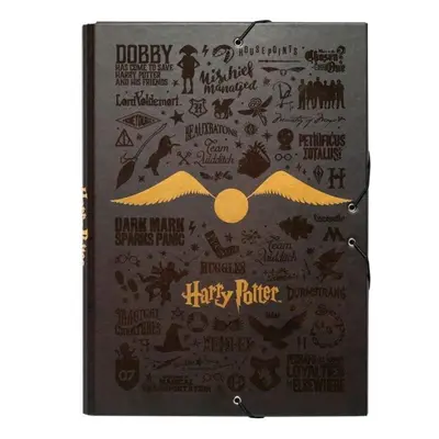 Desky na dokumenty GRUPO ERIK Harry Potter: Golden Snitch - složka A4