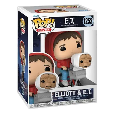 Funko POP Movies: ET- Elliot w/ET in Bike Basket