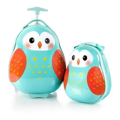 Dětský kufr Heys Travel Tots Owl – sada batohu a kufru