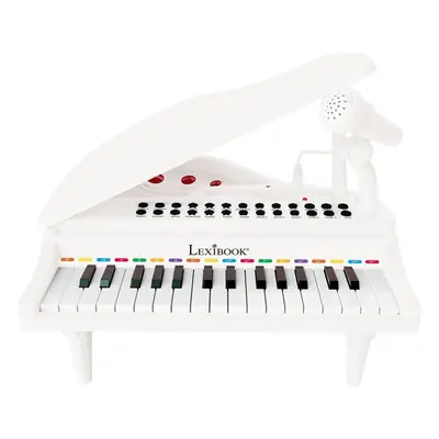 Dětské klávesy Lexibook Mini elektrické piano s mikrofonem a 31 svítícími klávesami pro snadné u