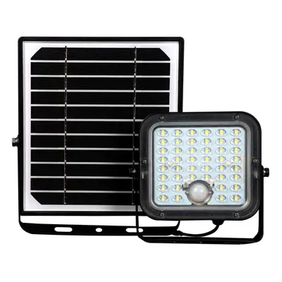 LED reflektor VELAMP LED solární reflektor SL365 1500 lm se senzorem