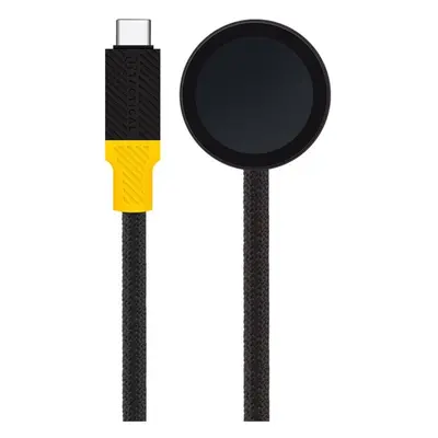 Nabíječka na hodinky Tactical Recce 3:20 kabel pro Apple Watch Black/Yellow