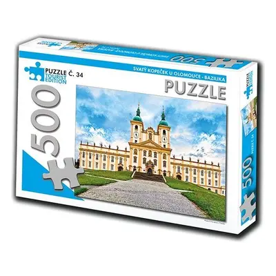 Puzzle Puzzle Svatý kopeček u Olomouce - bazilika 500 dílků (č.34)