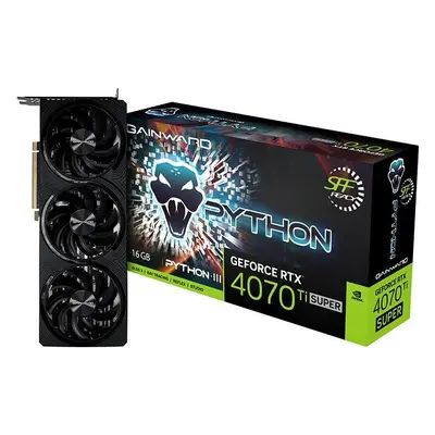 Grafická karta GAINWARD GeForce RTX 4070 Ti SUPER Python III