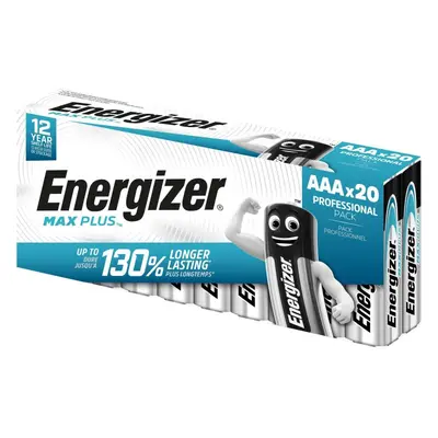 Jednorázová baterie Energizer MAX Plus Professional AAA 20pack