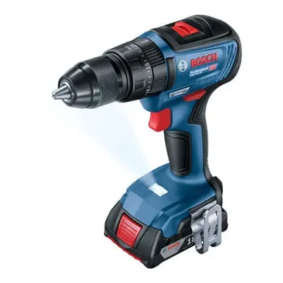 Aku vrtačka Bosch Professional GSB 18V-50 (1x 2-0 Ah, 1x 5.0 Ah, nabíječka, kufr L-Case), 0.601