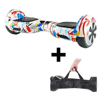 Hoverboard Kolonožka Premium crazy white