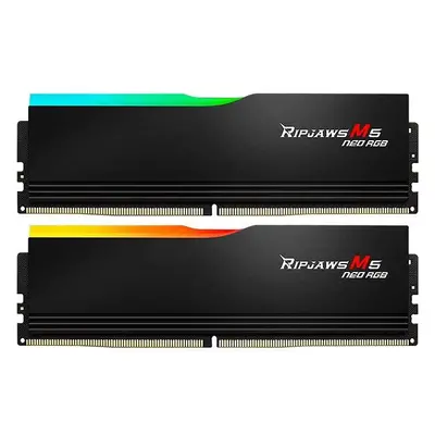 Operační paměť G.SKILL 32GB KIT DDR5 6000MT/s CL36 Ripjaws M5 Neo RGB Black