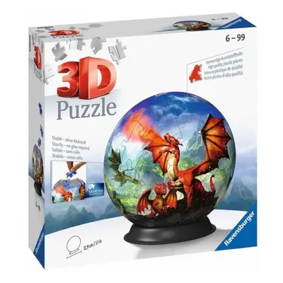 3D puzzle Puzzle-Ball Mystický drak 72 dílků