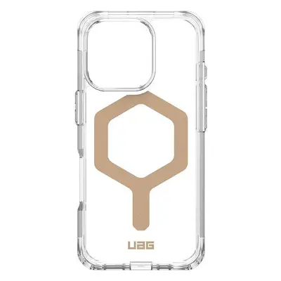 Kryt na mobil UAG Plyo Magsafe Ice/Gold iPhone 16 Pro