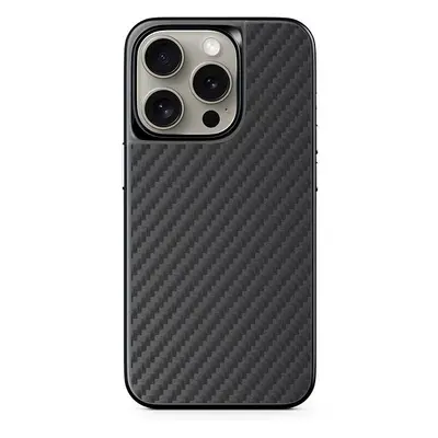 Kryt na mobil Epico Mag+ Carbon kryt pro iPhone 16 Pro Max - černý