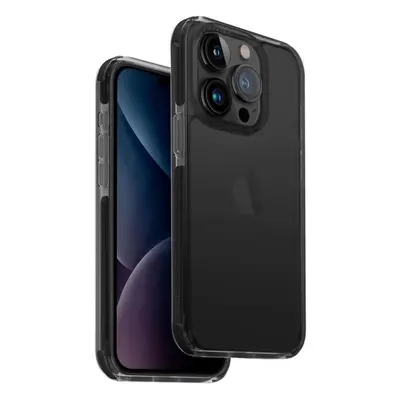 Kryt na mobil UNIQ Combat ochranný kryt na iPhone 15 Pro, Carbon (Black)